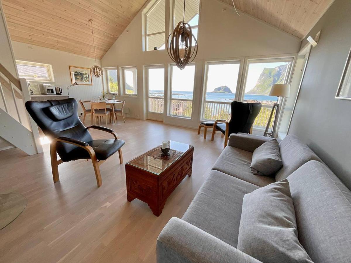 Mannen Panorama Lofoten Offersoya Extérieur photo